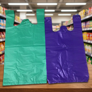 Sacs singulet en plastique Vietnam de haute qualité pour les légumes et les courses, bons pour les produits d'emballage et d'impression - Product Image 3