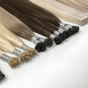 K Tips Ketatin Balayage Ombre Couleur Plat K Tips I Tip Extension de Cheveux Humains 100% Remy Naturel Sain Cheveux Humains - Product Image 3