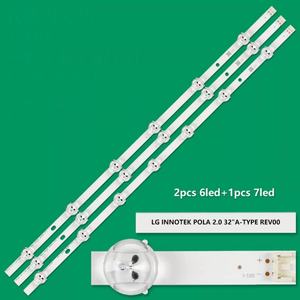 Tira de LED para TV LG 32 POLA 32LN, Leds para TV LG Lnnotek POLA2.0 32"A, Tira de Retroiluminación Tipo A, Venta al Por Mayor, HX-NO.221 - Product Image 1
