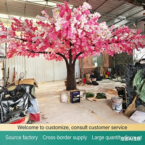 Árboles Artificiales con Flores, Árbol de Flores de Cerezo para Decoración de Bodas, Centro de Mesa con Árbol de Flores de Cerezo - Product Image 3