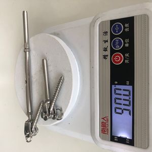 Connecteur de bobine de câble en acier inoxydable 316, accessoires pour câble de chariot élévateur, type standard à brancher pour le serrage du câble - Product Image 2