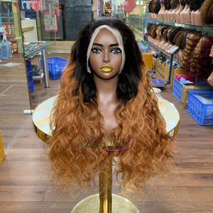 12A SDD High Quality Wig Hair Nature Color 30inches Body Wave Custom Wig With Transparent 13*4 Lace - Product Image 4