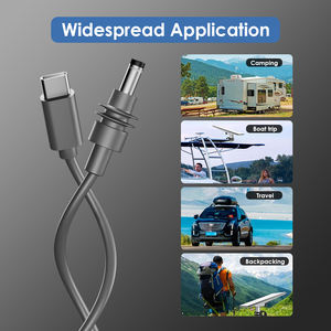 SZJIAHONG 1m Starlink Mini USB Type-C Câble d'alimentation CC Charge rapide 5A 3A avec gaine en PVC FCC CE approuvé pour les téléphones mobiles - Product Image 4