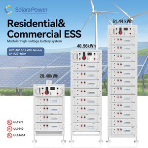 Batería de Litio Lifepo4 de Alto Voltaje para Energía Solar Solara Power Stack, 20kwh, 30kwh, 40kwh, 50kwh, 60kwh, 70kwh, 80kwh, 100kwh - Product Image 1