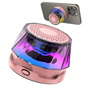 <span class=keywords><strong>Speaker</strong></span> transparan Mini, pengeras suara layar LCD magnetik portabel garis Woofer - Product Image 2