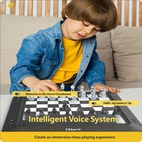 Échiquier électronique portable haute performance, combat homme-machine, conception robuste, adapté aux étudiants et aux enfants pour l'apprentissage