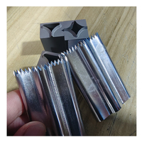 Coupe-aliments gelée lame dentelée cylindrique entièrement automatique ou semi-automatique couteau dentelé rond dentelé