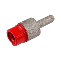 Dia10/15/20/25/30/35mm Fraise diamantée avec filetage M14 pour agrandir les trous sur les carreaux de céramique en marbre de granit