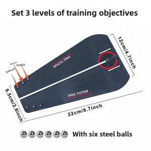 Nouvelles aides d'entraînement au putting <span class=keywords><strong>de</strong></span> <span class=keywords><strong>golf</strong></span>, correcteur <span class=keywords><strong>de</strong></span> posture pour le putting, tutoriel <span class=keywords><strong>de</strong></span> putting, planche d'exercice guidée pour le putting - Product Image 5