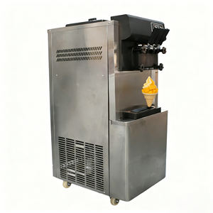 Machine à glace molle à trois ports de distribution, format compact, idéale pour les camions de restauration, la restauration mobile, les événements et la location, durable - Product Image 4