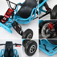 Kart à essence haute performance 90CC, tout-terrain, quatre roues, buggy de course pour la conduite en montagne