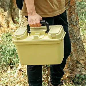 新型定制高品质塑料便携式五金收纳盒工具弹药储物盒
