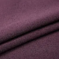 Örme fırçalanmış katyonik Polyester kumaş ruloları rahat Amaranth ucuz kadife mikrofiber % 100% Polyester krep düz * 51/52"