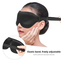 Masque de sommeil pour dormeurs latéraux, femmes et hommes, masque pour les yeux bloquant la lumière, masque de sommeil 3D profilé