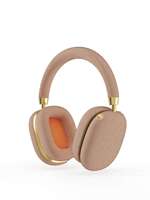 Headphone Over Ear Desain Full Fabric Nirkabel Tahan Air IPX-4