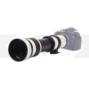 Objectif manuel super téléobjectif zoom 420-800 mm, adapté à une utilisation en extérieur avec les appareils <span class=keywords><strong>photo</strong></span> <span class=keywords><strong>reflex</strong></span> et hybrides Canon, Nikon et Sony - Product Image 2