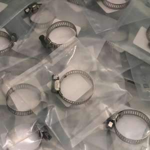 Collier de serrage de type américain pour câbles, <span class=keywords><strong>force</strong></span> de serrage élevée et bonne étanchéité, en acier inoxydable - Product Image 6