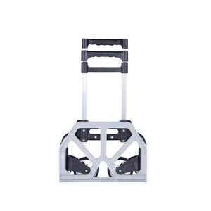 Troli tangan <span class=keywords><strong>aluminium</strong></span>, koper belanja sunyi dengan roda karet panjat tangga lipat <span class=keywords><strong>Platform</strong></span> OEM dapat disesuaikan - Product Image 2