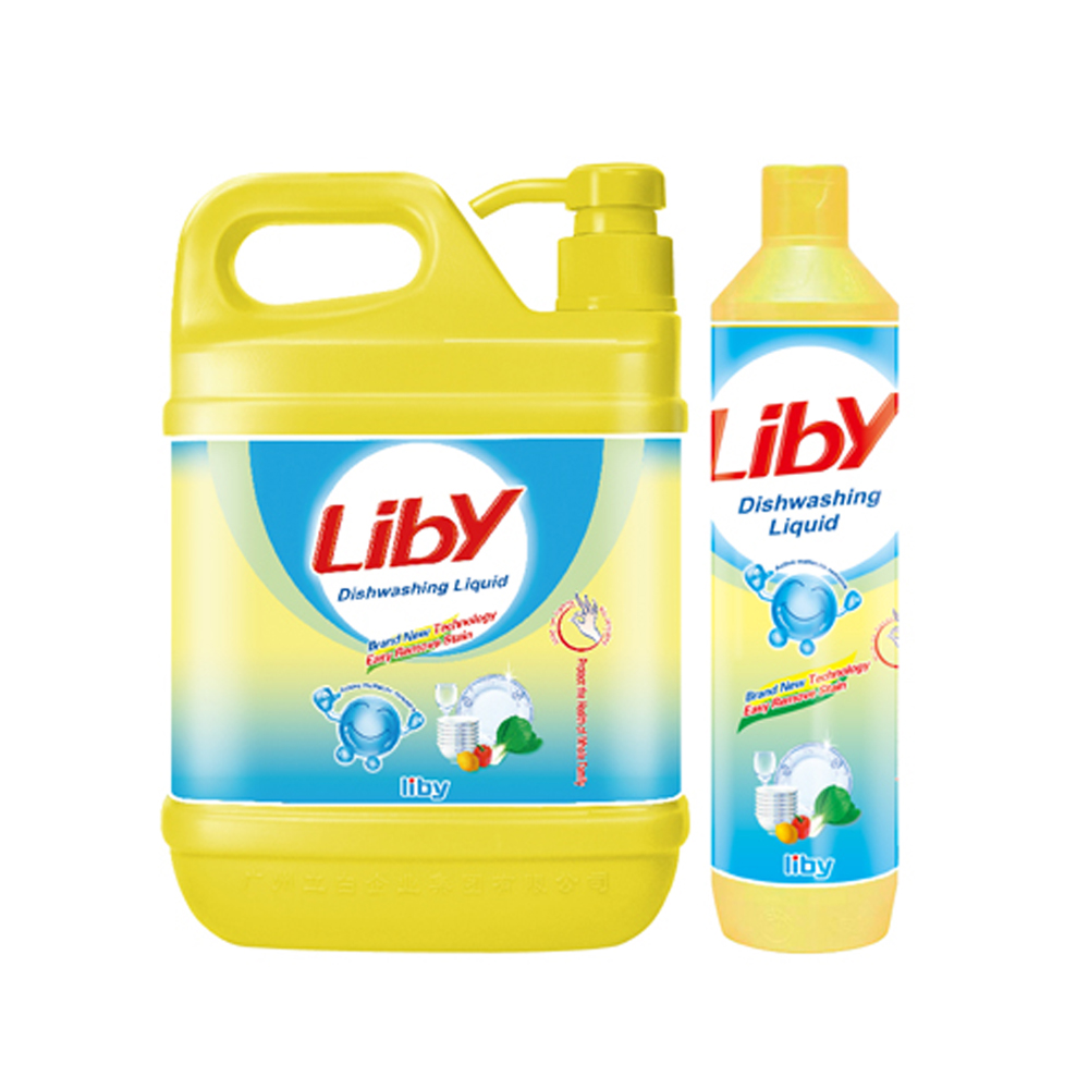 Liby, основанный в Гуанчжоу поставщик жидкого моющего средства для мытья посуды нового поколения, хорошо продается на кантонской Ярмарке