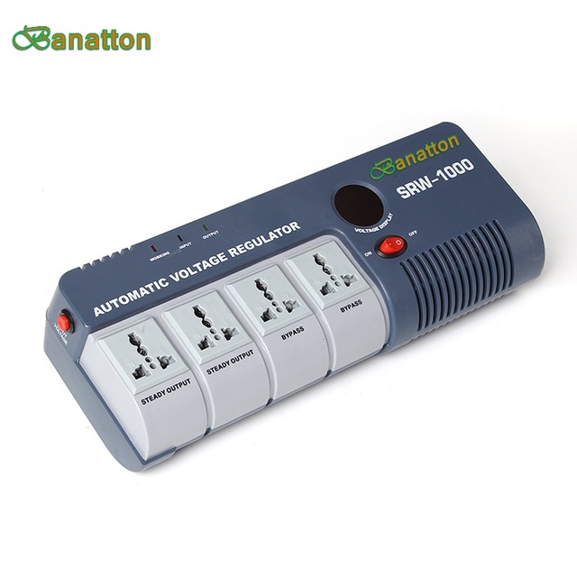 Srw 500va,1000va,1500va Relay Control Type Home Portable Automatic Voltage Stabilizer/avr