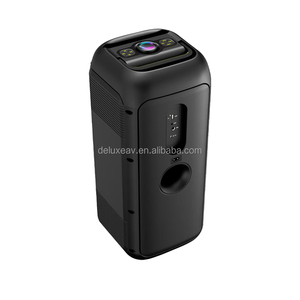 Máquina de karaoke más vendida de 2024 con orificio de soporte, 2 micrófonos inalámbricos y ajuste de graves/agudos/ECO/alto, 6 modos de sonido - Product Image 4