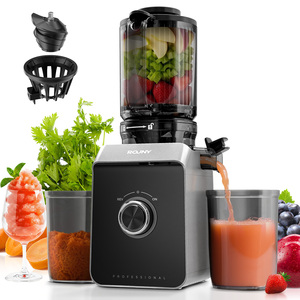 Max 680W geniş oluk yavaş sıkacağı, tüm meyve çiğneme sıkacağı makinesi, ev ve ticari kullanım için güçlü soğuk pres çıkarıcı - Product Image 1