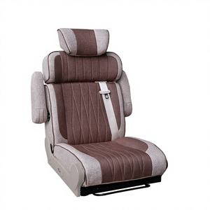 Siège <span class=keywords><strong>de</strong></span> voiture pliable <span class=keywords><strong>en</strong></span> cuir personnalisable à vente chaude pour fourgon, <span class=keywords><strong>camping</strong></span>-<span class=keywords><strong>car</strong></span>, VR avec canapé-lit et 2 sièges - Product Image 2