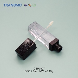 Tubos de Brillo Labial Cuadrados de 6ml con Diseño Brillante, Tubos de Brillo Labial con Varita de Cristal de 7ml, Tubo de Brillo Labial Personalizado - Product Image 6