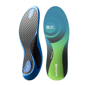 2024 new model authentic full palm carbon fiber plate arch support high assisting rebound basketball shock absorbing insoles