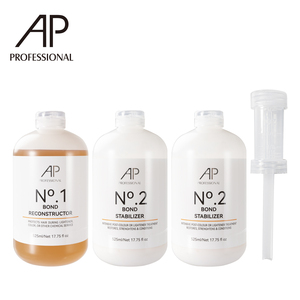 AP Professional Plex Rebuild Broken Hair Bond Protein Tratamiento para el cabello para prevenir el daño del tinte Blanqueador - Product Image 1
