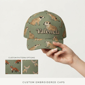 Gorra de Béisbol Bordada Azul Marino con Logotipo Personalizado al por Mayor, Recuerdos Turísticos de <span class=keywords><strong>Valencia</strong></span>, Venezuela, OEM - Product Image 1