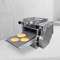Machine à tortillas multifonctionnelle continue, pour tortillas, crêpes, feuilles de rouleaux de printemps, crêpes au canard laqué et roti