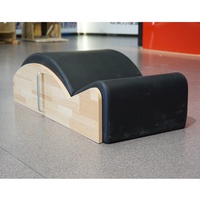 Correcteur de colonne vertébrale professionnel en bois d'érable et de chêne avec poignées, machine d'alignement du tronc Pilates Arc pour salle de sport