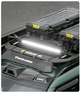 BYD ไฟสปอตไลท์ลายเสือดาว8แถบไฟหลังคามูนสโตนแบบพับได้30 "<span class=keywords><strong>แฟลช</strong></span>สปอตไลท์ออฟโรด - Product Image 5