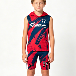 Maillot de football personnalisé pour jeunes 5v5, uniforme de football 5 sur 5, couleurs vives, résistant à la décoloration - Product Image 1