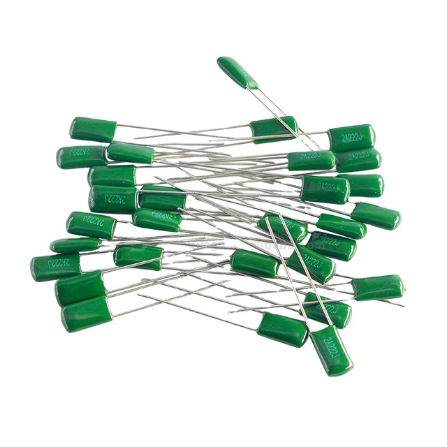 Good quality Polyester capacitor 100V 2A 2A102J 2A152J 2A222J 2A332J 2A392 2A472J 2A682J