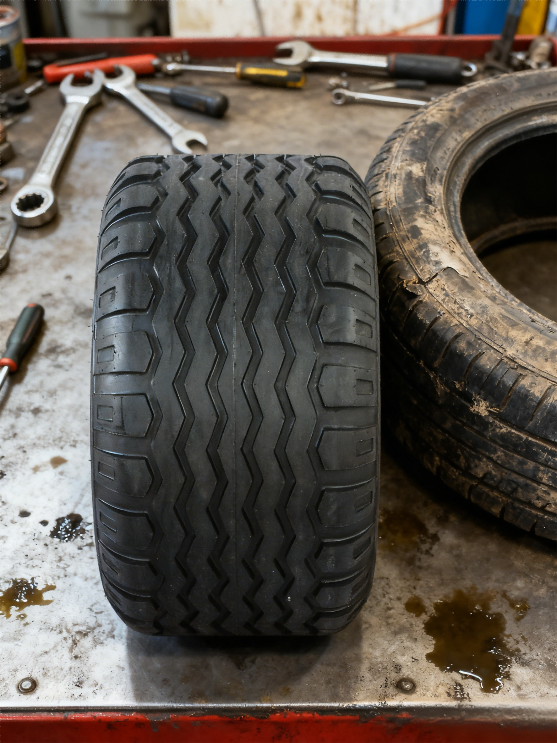 China Topower 19.0/45-17 IMP05 Radial Agricultural Tractor Tyre High Traction for Farming Field Work