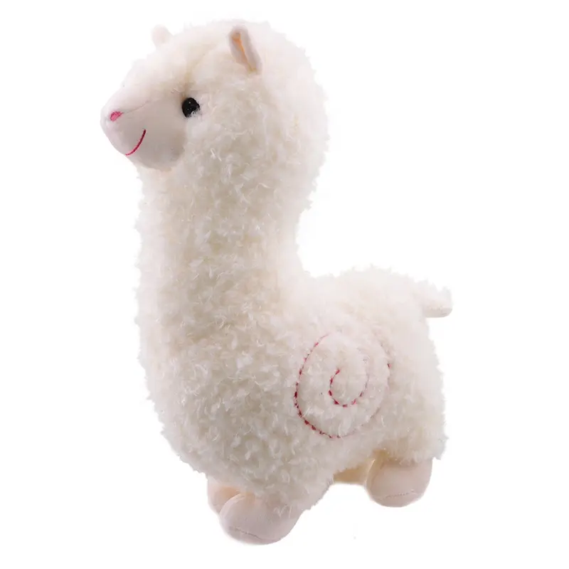 Made In China Promotion Stuffed Plush Wild Animal Doll Lama Alpaca soft Plush Toy for kids