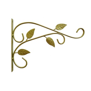 Trong Nhà Và Ngoài Trời Tường Loại Nhà Máy Nồi Treo Khung Móc Áo Kim Loại Khung Móc - Product Image 4