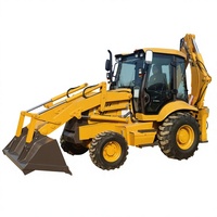 China Changlin Mini Skid Steer Loader Bucket 1m Kapasitas 2 Ton Mesin Diesel Euro5/EPA PLC Penggerak 4 Roda Wheel Loader