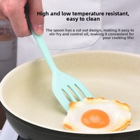 Ensemble d'ustensiles de cuisine en silicone 11 pièces, spatule, pelle de cuisson, cuillère ajourée, louche à soupe, résistant à la chaleur, antiadhésif - Vente en gros