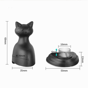 Meilong matériel créatif chat forte résistance <span class=keywords><strong>de</strong></span> <span class=keywords><strong>porte</strong></span> magnétique aspiration <span class=keywords><strong>au</strong></span> <span class=keywords><strong>sol</strong></span> <span class=keywords><strong>porte</strong></span> <span class=keywords><strong>de</strong></span> poinçonnage sans butée <span class=keywords><strong>de</strong></span> <span class=keywords><strong>porte</strong></span> fixe - Product Image 6