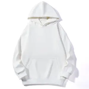 Blank Cotton Unisex Fleece hoodie Fabric Graphic Logo Print Embroidered Oversized Custom Crewneck Men Sweatshirts
