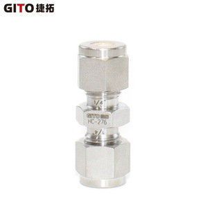 Raccord de compression double haute pression Hastelloy HC-276, connecteur droit, connecteurs de haute qualité - Product Image 3