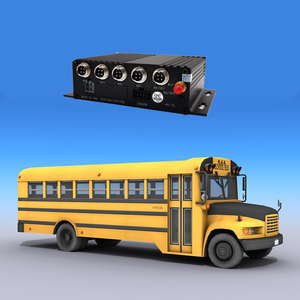 쉬운 설치 공장 자동차 모바일 <span class=keywords><strong>DVR</strong></span> 4CH 1080P 비디오 입력 4G GPS 추적 와이파이 - Product Image 1
