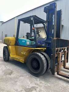 Promoción caliente en Komatsu usado Carretilla elevadora de combustión interna de 10 toneladas Precio barato Venta caliente - Product Image 4