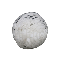Média d'Emballage Biologique ZY Suspension 100mm PP/PE Vierge Bio Ball MBBR Filtre pour Station d'Épuration des Eaux Usées