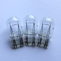 Bombillas Clásicas Incandescentes de 12V 7443 para Auto 21/5W de Calidad, Bombillas de Señal de Giro 7515 W21/5W para Luces Traseras con Base de Cuña