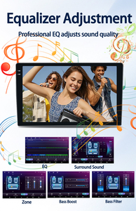 Autorradio Estéreo 2K 7865 con Android 14, CarPlay, 4G, DSP y Sistema <span class=keywords><strong>de</strong></span> Navegación Multimedia <span class=keywords><strong>para</strong></span> Unidad Principal Universal <span class=keywords><strong>de</strong></span> 9 y 10 Pulgadas, Control <span class=keywords><strong>de</strong></span> Voz TS105 - Product Image 2
