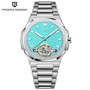 Reloj Mecánico Pagani Design PD-YS025 Tourbillon, Reloj Automático de Lujo para Hombre, Reloj Mecánico para Hombre con Cristal de Zafiro AR, Regalo - Product Image 1